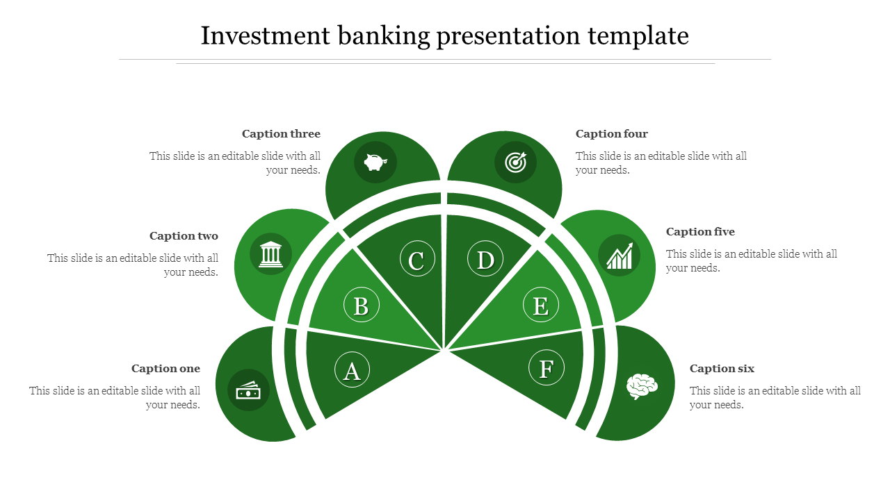investment banking presentation template-Green